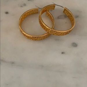 Tory Burch hoop earrings